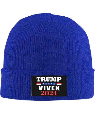 Beanie,Trump Vivek Ramaswamy for President 2024 Beanie Hat Men Knit Hat Women Slouchy Skull Cap Hedging Hat Black Blue $10.53...