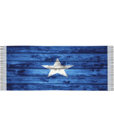 Somalia Flag Scarf for Women Winter Warm Travel Silk Scarves $18.11 Scarves