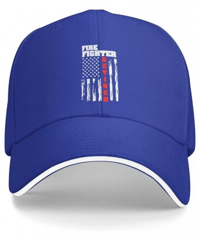 Distressed American Flag Baseball Cap Adjustable Washable Adult Duck Sandwich Hat Black Blue $18.47 Cowboy Hats