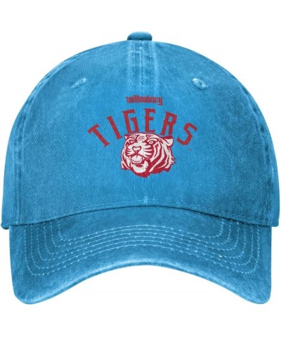 Wittenberg University Logo Cowboy Hats，Unisex Adjustable for Hat Baseball Cap Casquette Blue $7.64 Cowboy Hats