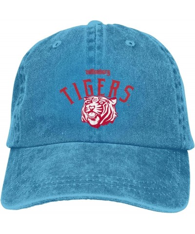 Wittenberg University Logo Cowboy Hats，Unisex Adjustable for Hat Baseball Cap Casquette Blue $7.64 Cowboy Hats