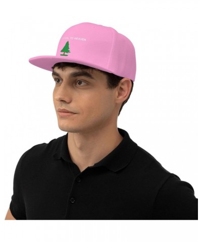 an Appeal to Heaven Snapback Hats Adjustable Fashion Classic Snapback Hat for Men Women Black Pink $10.74 Baseball Caps