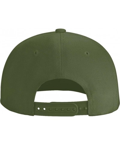 I'd Smoke That Baseball Hats for Men Adjustable Dad Hat Gift for Men/Women Flat Bill Visor Snapback Hat,Moss Green $11.38 Cow...