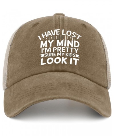 I Have Lost My Mind Kids Took It Mothers Day Mom Women Baseball Cap Baseball Hats for Men AllBlack Custom Hat Gifts Pigment K...