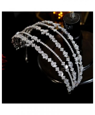 hair jewelry crown tiaras for women Tiaras Wedding Hair Accessories Bridal Hair Band Headdress Princess Birthday Crown Headdr...