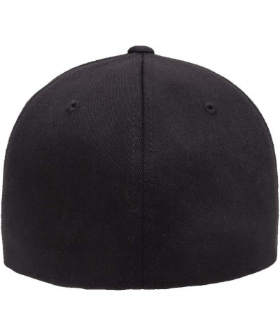 2010-14 Ford Mustang Hardtop Classic Outline Design Flexfit 6277 Athletic Baseball Fitted Hat Cap Black $16.17 Baseball Caps