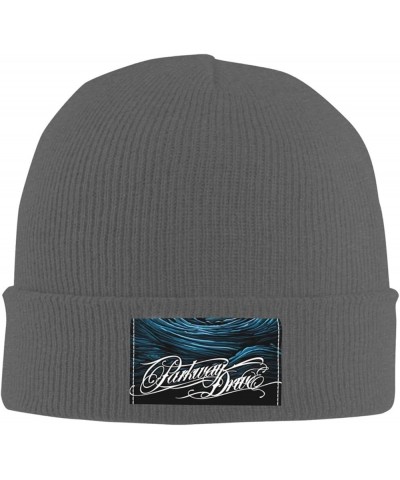 Parkway Drive Beanie Hats for Men Women Warm Knit Hat Skull Cap Knitted Hip Hop Hats Black Deep Heather $14.09 Skullies & Bea...