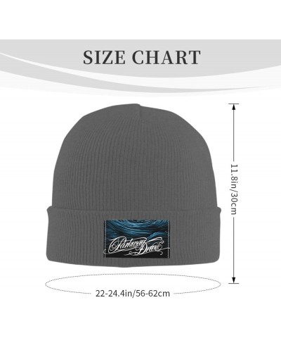 Parkway Drive Beanie Hats for Men Women Warm Knit Hat Skull Cap Knitted Hip Hop Hats Black Deep Heather $14.09 Skullies & Bea...