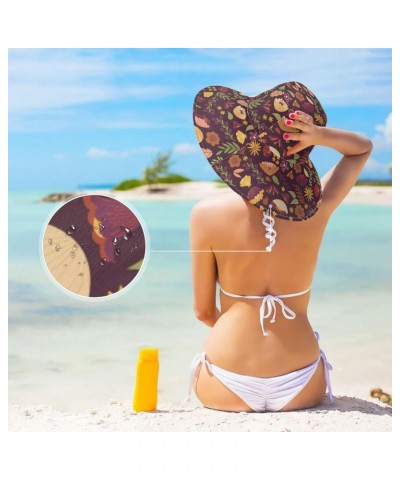 Flower Wide-Brimmed Visor Adjustable and Retractable Brim Sunshade Hat for Men and Women Multicoloured $10.32 Sun Hats