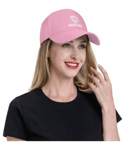 Hairless Teirrier Baseball Cap Women Men Hat Truck Driver Baseball Caps Adjustable Dad Hats Pink $12.88 Baseball Caps