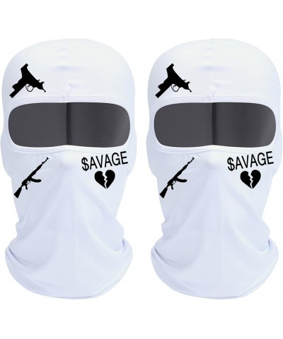 2Packs Balaclava Ski Mask for Men and Women,Balaclava Full Face Mask for Outdoor Cycling Motorcycle Snowboard White $10.07 Ba...