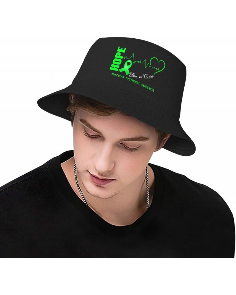 Hope for A Cure Muscular Dystrophy Awareness Bucket Hat for Men Women Boonie Hat Outdoor Summer Vacation Beach Travel Fishing...