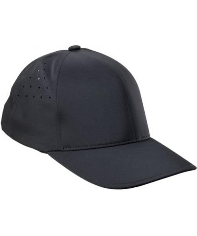 Lady Seamless 2 Women's Black hat with Silver Clover Applique Black Mesh Slider Adjustable $17.82 Baseball Caps