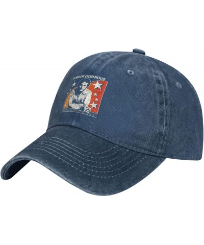 Denim Washed Baseball Cap Vintage Hats Adjustable Trucker Hat for Men Women Black Navy Blue $11.79 Baseball Caps