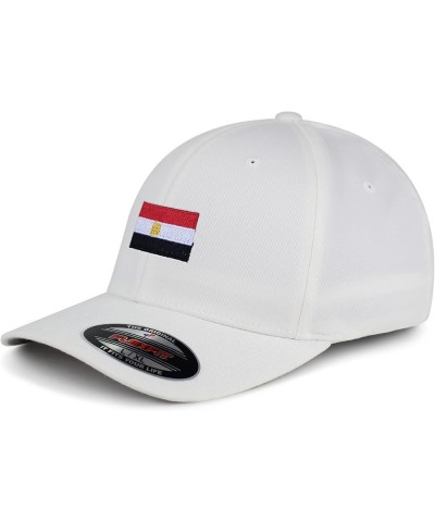 Flexfit Egypt Flag Embroidered Baseball Cap Country Flag Series White $13.44 Baseball Caps