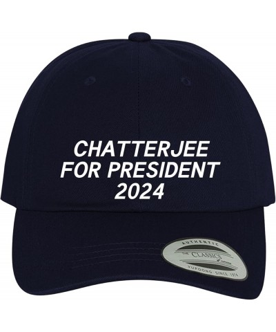 Chatterjee for President 2024 - Comfortable Dad Hat Baseball Cap Navy $15.32 Baseball Caps