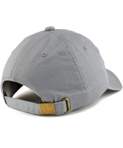 Great Dane Dog Embroidered Low Profile Soft Cotton Dad Hat Cap Grey $11.25 Baseball Caps