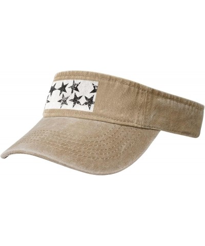 Star Adult Sunscreen Hat, Summer Sunshade with an Open Top Design,Golf Visors for Men,Fishing-Hats Natural $14.53 Visors