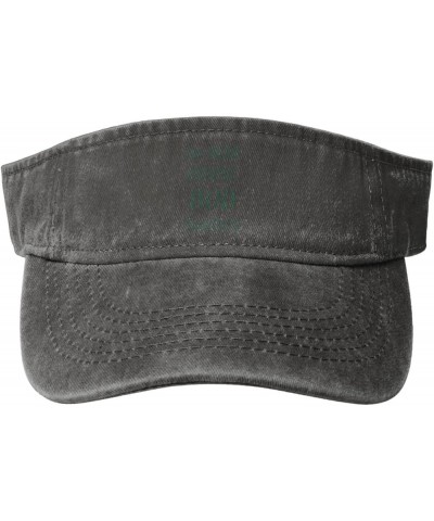 Im Bob Doing Bob Things Sports Sun Visor Hat for Men Women,Empty Top Sun Hats Topless Cap,Black Deep Heather $10.21 Visors