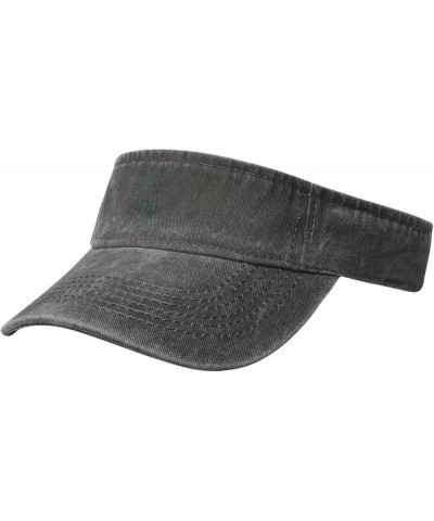 Im Bob Doing Bob Things Sports Sun Visor Hat for Men Women,Empty Top Sun Hats Topless Cap,Black Deep Heather $10.21 Visors