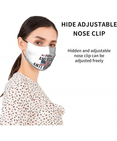 Face Mask Joe Biden Sucks Funny Anti-Biden Dust Mask Breathable Adjustable Reusable Windproof Cover Black $10.59 Balaclavas