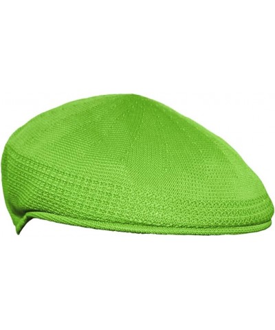 Knitted Flat Caps Lime $23.05 Newsboy Caps