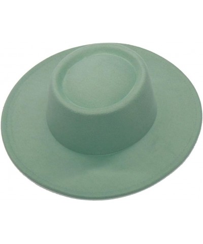 Fedora Hats Men Women Wide Brim Wool Felt Jazz Hats Formal Panama Cap Mint En8 $14.70 Fedoras