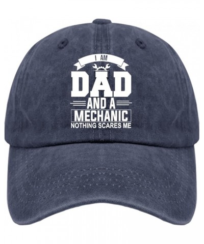 I am dads Baseball Cap Funny Golf hat Cyan Blue Womens Trucker hat Gifts for Son Cool Hat Navy Blue $11.59 Sun Hats