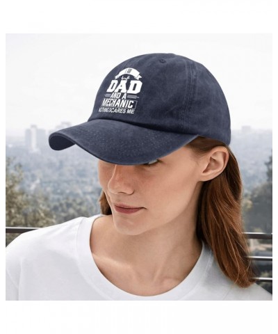 I am dads Baseball Cap Funny Golf hat Cyan Blue Womens Trucker hat Gifts for Son Cool Hat Navy Blue $11.59 Sun Hats