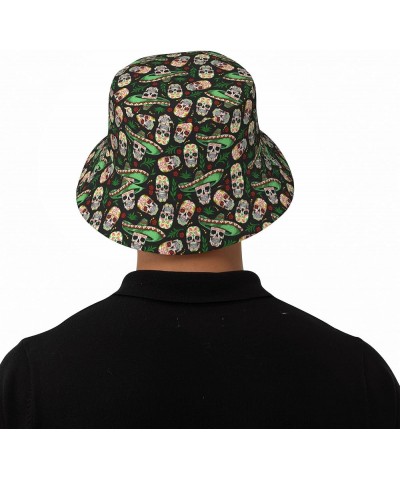 Unisex Bucket Hat Summer Travel Beach Sun Hat Wide Brim Fisherman Cap Design (256) $9.23 Sun Hats