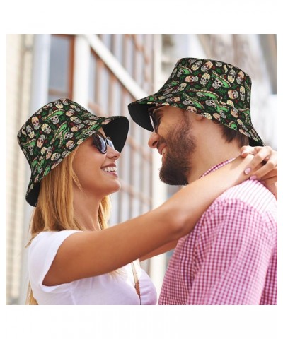 Unisex Bucket Hat Summer Travel Beach Sun Hat Wide Brim Fisherman Cap Design (256) $9.23 Sun Hats