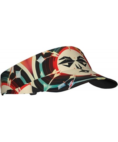 Many Animals Sea Turtles Adult Sunshade Open Top Hat Summer Adjustable Sunshade Hat Outdoor Sports Sunshade Hat Hunting Arrow...