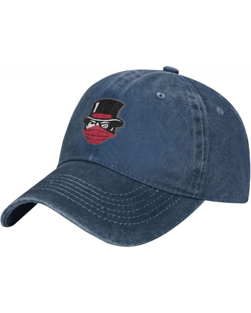 Austin Peay State University Cowboy Hats，Unisex Adjustable for Hat Baseball Cap Casquette Navy Blue $9.99 Cowboy Hats