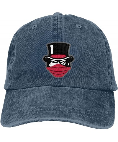 Austin Peay State University Cowboy Hats，Unisex Adjustable for Hat Baseball Cap Casquette Navy Blue $9.99 Cowboy Hats