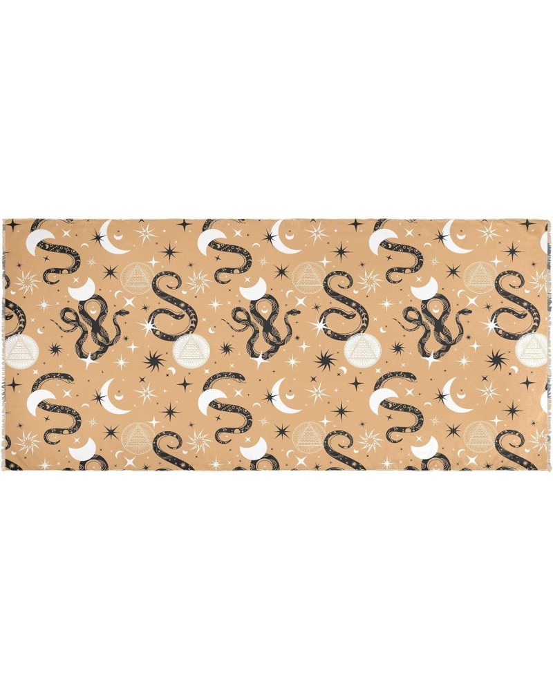 Mystic Snakes Women Scarf Shawl Long Scarves, Winter Soft and Warm Travel Scarf, Large Blanket Shawls Wrap $13.49 Scarves