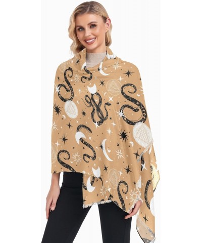 Mystic Snakes Women Scarf Shawl Long Scarves, Winter Soft and Warm Travel Scarf, Large Blanket Shawls Wrap $13.49 Scarves