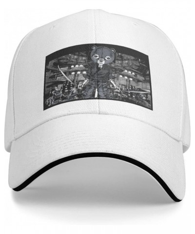 Anime Afro Samurai Sport Casual Sandwich Outdoor Baseball Cap Man Cap face Small Sunscreen Female Sun Visor White $16.31 Sun ...