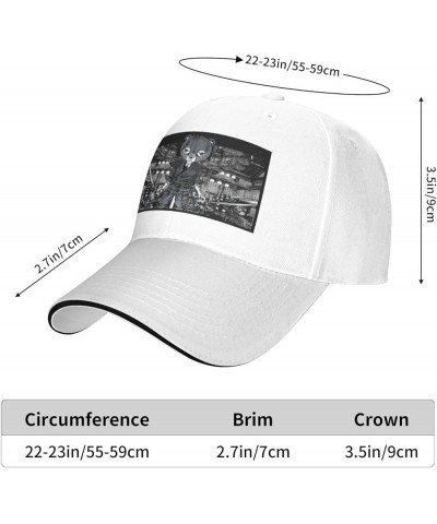 Anime Afro Samurai Sport Casual Sandwich Outdoor Baseball Cap Man Cap face Small Sunscreen Female Sun Visor White $16.31 Sun ...