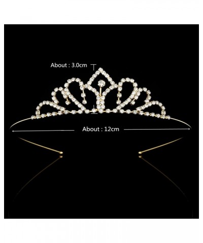 hair jewelry crown tiaras for women European and American bridal crown tiara princess girl birthday crown ladies hair band rh...