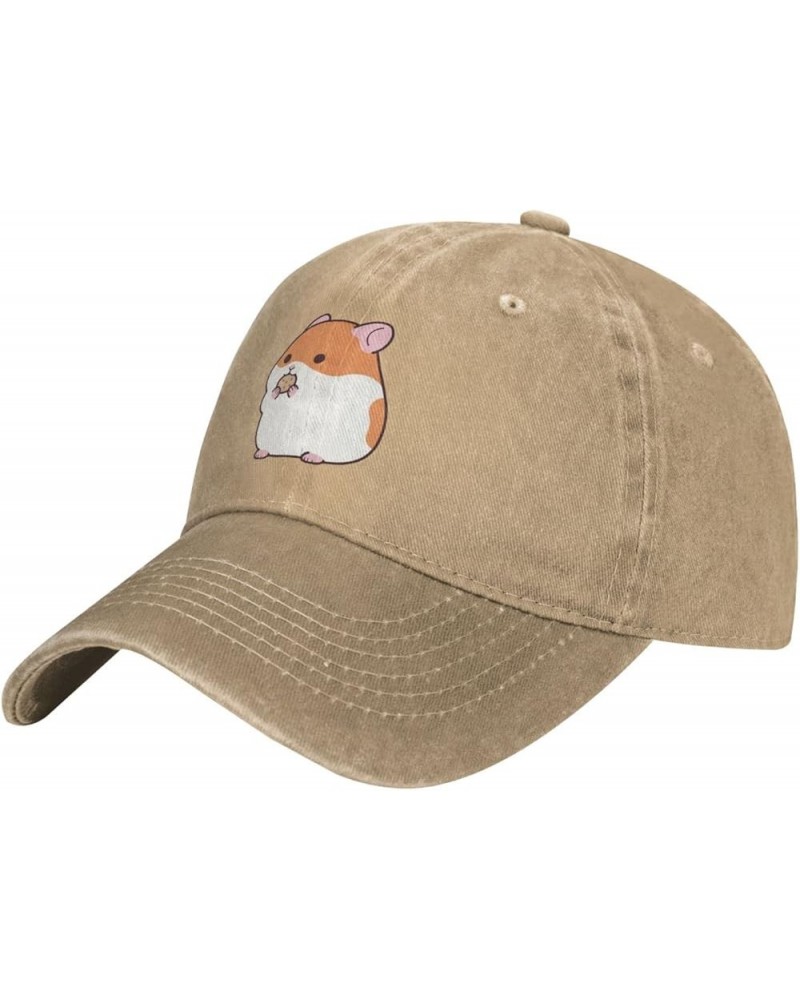 Cute Hamster Denim Trucker Hat Baseball Cap for Men Or Women Cowboy Black Natural $18.58 Baseball Caps