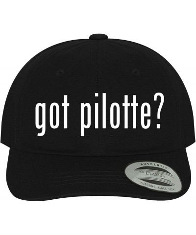 got Pilotte? - Soft Dad Hat Baseball Cap Black $20.48 Baseball Caps