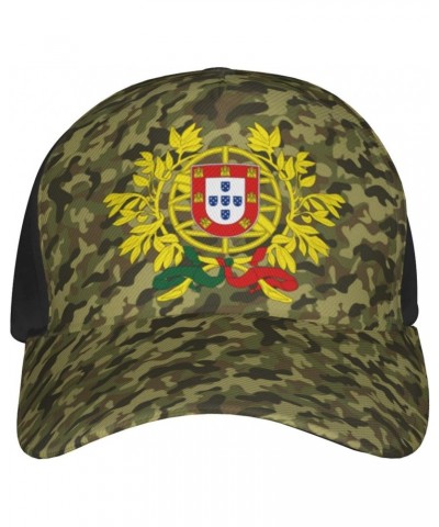 Coat of Arms of Portugal Cap Tucker Hat Adjustable Sports Baseball Caps3 Black $13.74 Baseball Caps