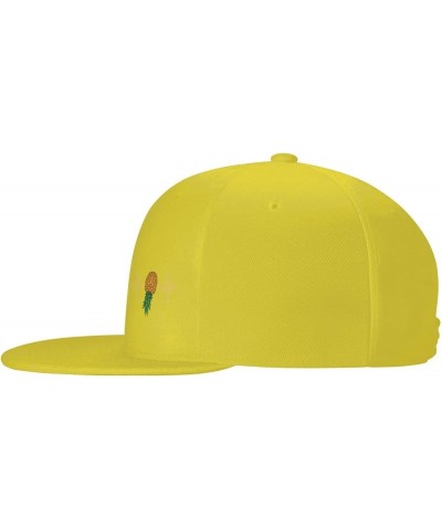 Heartbeat Swinger Upside Down Pineapple Gifts for Women Men Baseball Hats for Men Trucker Hat Baseball Cap Men Dad Hat Yellow...