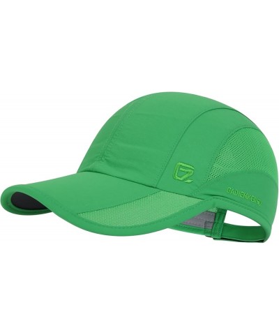 Quick Dry Run Hat Cooling Breathable Mesh Dark Green $10.19 Baseball Caps