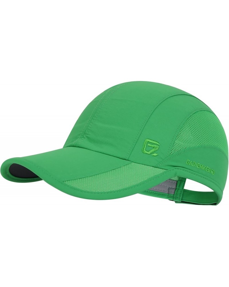 Quick Dry Run Hat Cooling Breathable Mesh Dark Green $10.19 Baseball Caps