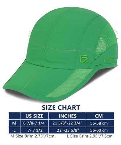 Quick Dry Run Hat Cooling Breathable Mesh Dark Green $10.19 Baseball Caps