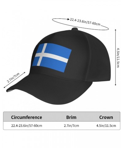 Flag of Shetland Baseball Cap Men's and Women's Baseball Hat Adjustable Casual Outdoor Breathable Caps Truck Driver Hat Dad C...