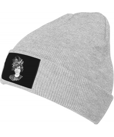 Neil Gaiman Beanie Hat for Women and Men Winter Ski Hats Knit Hat Cuffed Skull Cap Black Gray $11.85 Skullies & Beanies