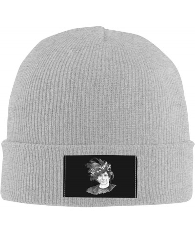 Neil Gaiman Beanie Hat for Women and Men Winter Ski Hats Knit Hat Cuffed Skull Cap Black Gray $11.85 Skullies & Beanies