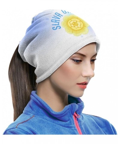 Slava ukraini! Face Mask for Men and Women, Reusable Winter Neck Warmer Windproof ​Bandana ​for Sports As Shown $8.31 Balaclavas